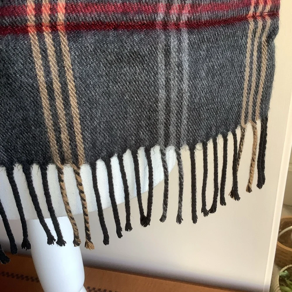 Mens Lined Winter Scarf with Secret Pocket